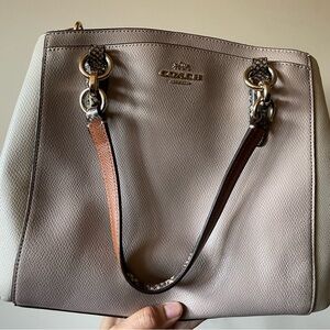 Coach bag. Like new. Lots of pockets